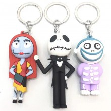 The Nightmare Before Christmas anime figure doll key chains