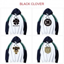 Black Clover anime cotton thin sweatshirt hoodies clothes
