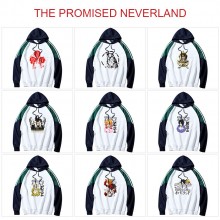 The Promised Neverland anime cotton thin sweatshirt hoodies clothes