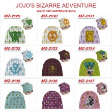 JoJo's Bizarre Adventure anime flannel hats hip hop caps