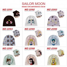 Sailor Moon anime flannel hats hip hop caps