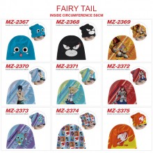 Fairy Tail anime flannel hats hip hop caps