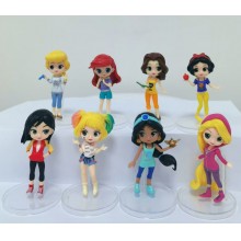 The Princess anime figures set(8pcs a set)(OPP bag...