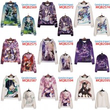 Genshin Impact game long sleeve hoodie cloth