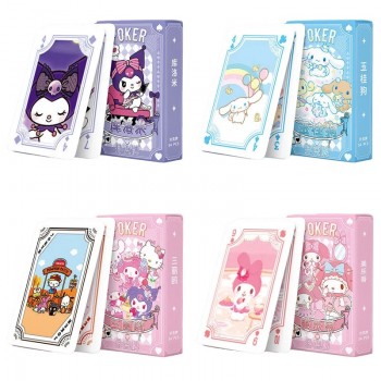 Melody Cinnamoroll Kuromi Genshin Impact Demon Slayer pokers playing cards