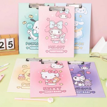 Melody Cinnamoroll Hello Kitty Kuromi A4 file folder 