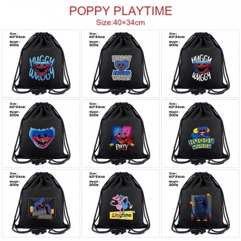 Poppy Playtime drawstring backpack bag