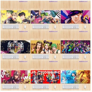 JoJo's Bizarre Adventure anime big mouse pad mat 90*40/60*40