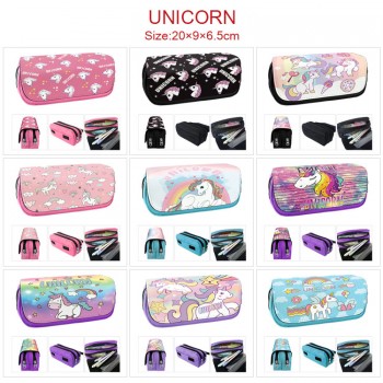 Unicorn anime pen case pencil bag