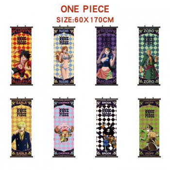 One Piece anime wall scroll wallscrolls 60*170CM