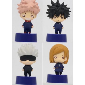 Jujutsu Kaisen anime figures set(4pcs a set)(OPP bag)