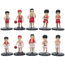 Slam Dunk anime figures set(10pcs a set)(OPP bag)