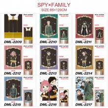 SPY FAMILY anime door curtains portiere 85x120CM