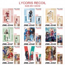 Lycoris Recoil anime door curtains portiere 85x120...