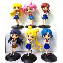 Sailor Moon anime figures set(6pcs a set)(OPP bag)
