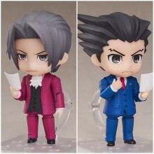 Ace Attorney Phoenix Wright Miles Edgeworth figure...