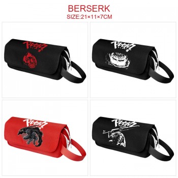 Berserk anime canvas pen case pencil bag