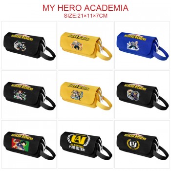 My Hero Academia anime canvas pen case pencil bag