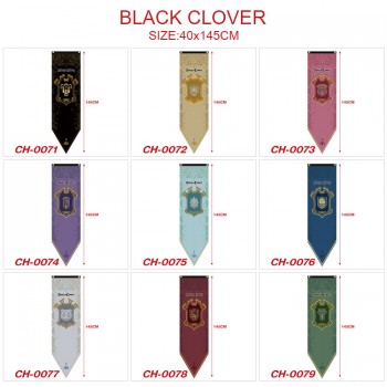 Black Clover anime flags 40*145CM