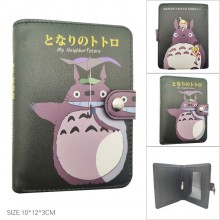 Totoro anime buckle wallet