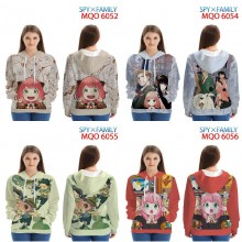 SPY FAMILY anime long sleeve thin hoodies cloth