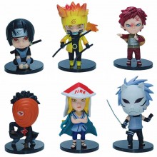 Naruto anime figures set(6pcs a set)(OPP bag)