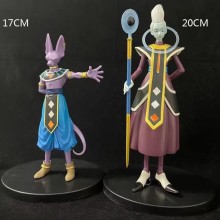 Dragon Ball Beerus and Whis anime figures set(2pcs...