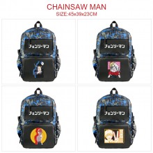 Chainsaw Man anime nylon backpack bag