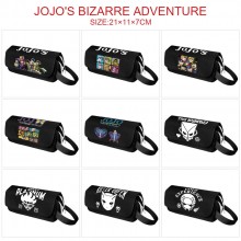 JoJo's Bizarre Adventure anime canvas pen case pen...