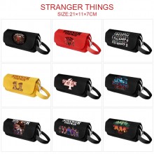 Stranger Things canvas pen case pencil bag