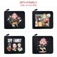 SPY FAMILY anime zipper wallet purse