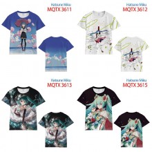 Hatsune Miku anime modal t-shirt