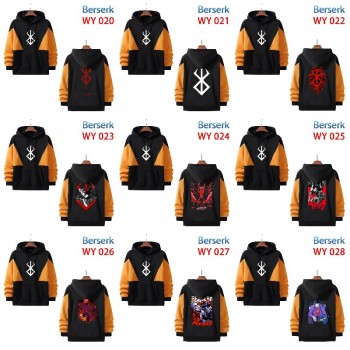 Berserk anime cotton long sleeve hoodies cloth