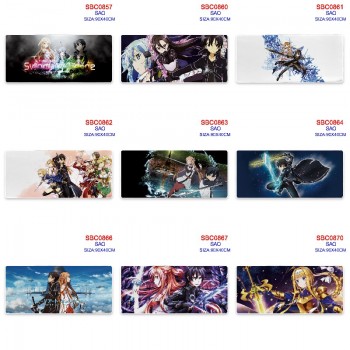 Sword Art Online anime big mouse pad mat 80*30/90*40