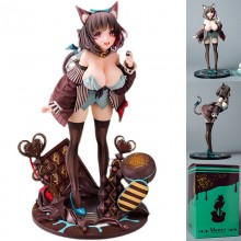 Yaman Mauve Cat Ear Girl anime figure