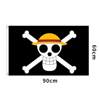 One Piece anime cosplay flags 60*90/90*150CM