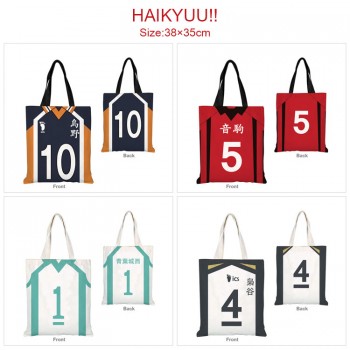 Haikyuu anime shopping bag handbag