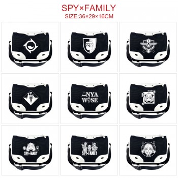 SPY FAMILY anime waterproof nylon satchel shoulder bag