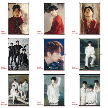 Monsta X star wall scroll wallscrolls 60*90CM