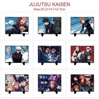 Jujutsu Kaisen anime photo frame slate painting stone print