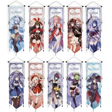 Genshin Impact game cosplay flags 48*147CM