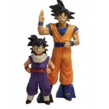 Dragon Ball Son Goku+Gohan anime figures a set