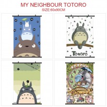 Totoro anime wall scroll wallscrolls 60*90CM