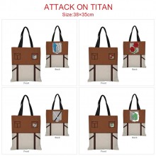 Attack on Titan anime shopping bag handbag