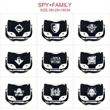 SPY FAMILY anime waterproof nylon satchel shoulder...