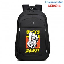 Chainsaw Man anime backpack bag