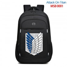 Attack on Titan anime backpack bag