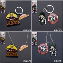 My Hero Academia anime key chain/necklace