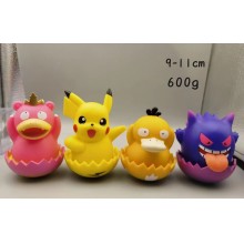 Pokemon anime tumbler roly-poly figures set(4pcs a...