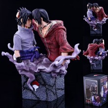 Naruto Uchiha Itachi and Sasuke brother anime figu...